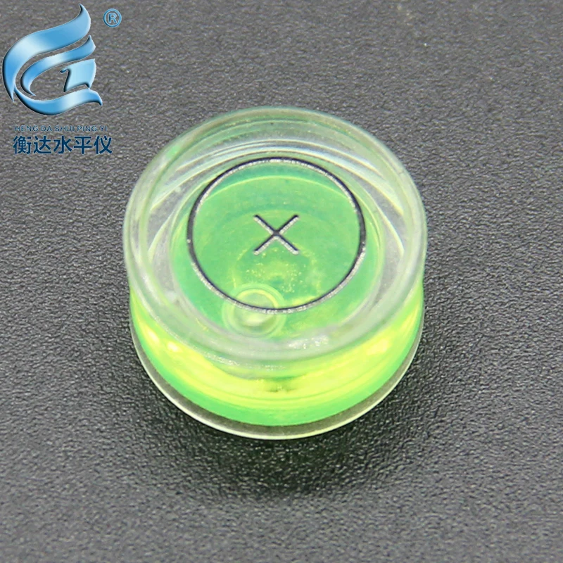 Bolla di livella a bolla rotonda con livella a bolla di precisione circolare da 15mm