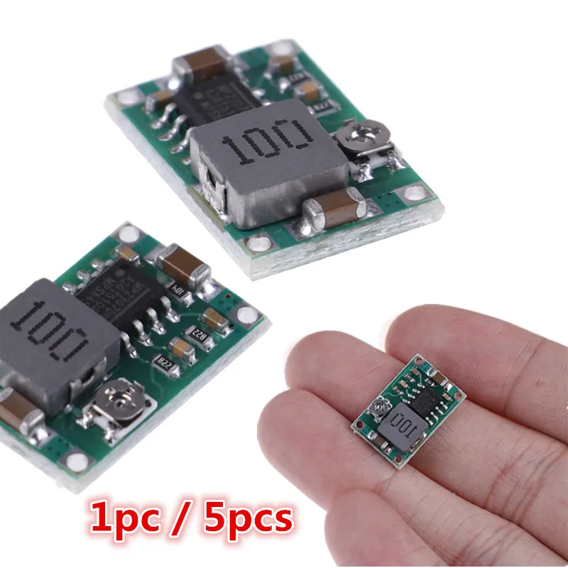 1pc Or 5pcs 3A MINI DC-DC STEP DOWN CONVERTER VOLT REGULATOR 5V-23V TO 3.3V 6V 9V 12V 340KHz