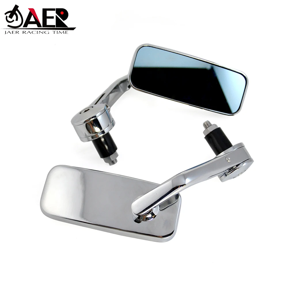 Motorcycle Bike Cruiser Chopper ATV 7/8'' 22mm Bar End Side Rear View Mirror for BMW Ducati Aprilia Victory Triumph