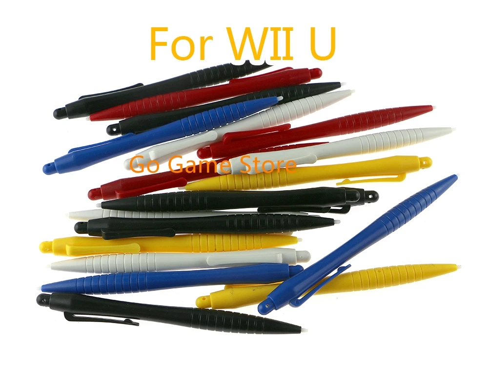 

100pcs for WII U 3DS 3DSXL LL NDS NDSL Multi-color plastic big Touch Pen stylus pen