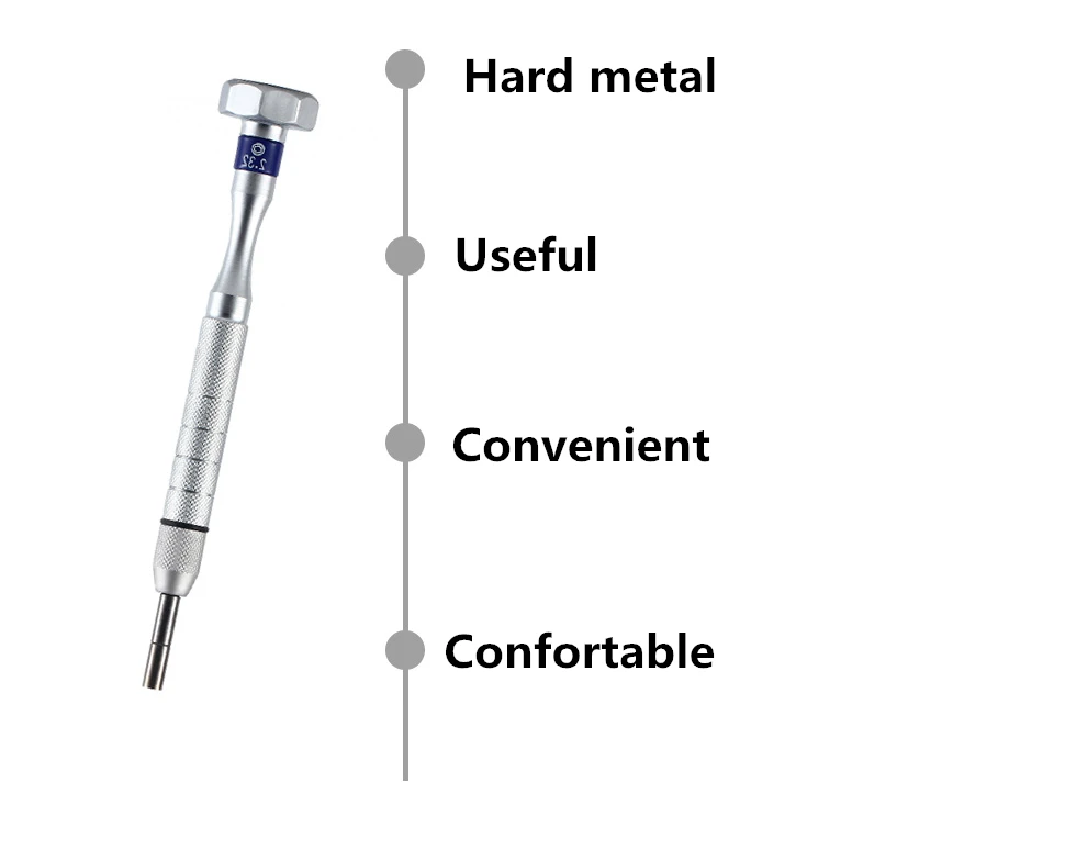 Multi-Bit-Schraubendreher-Set für Brillen und Metall – Kreuzschlitz-, Schlitz-, Sechskant- und Torx-Bits – Präzisionswerkzeug für Uhren, Elektronik – Detail 5