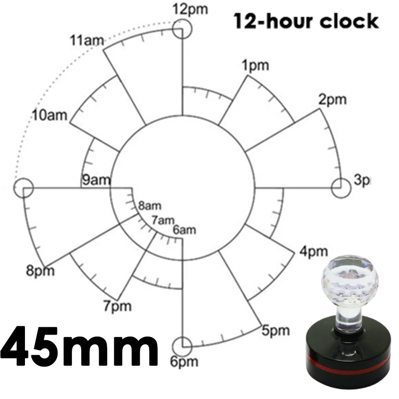 

Time pc cake chronodex seal Photosensitive stamp creative planner schedule DIY scrapbooking making deliveries Time diary record
