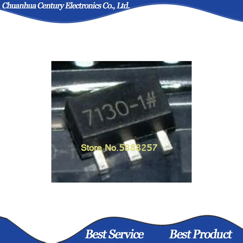 

10 Pcs/Lot HT7130-1 HT7130 7130-1 SOT89 Original and New In Stock