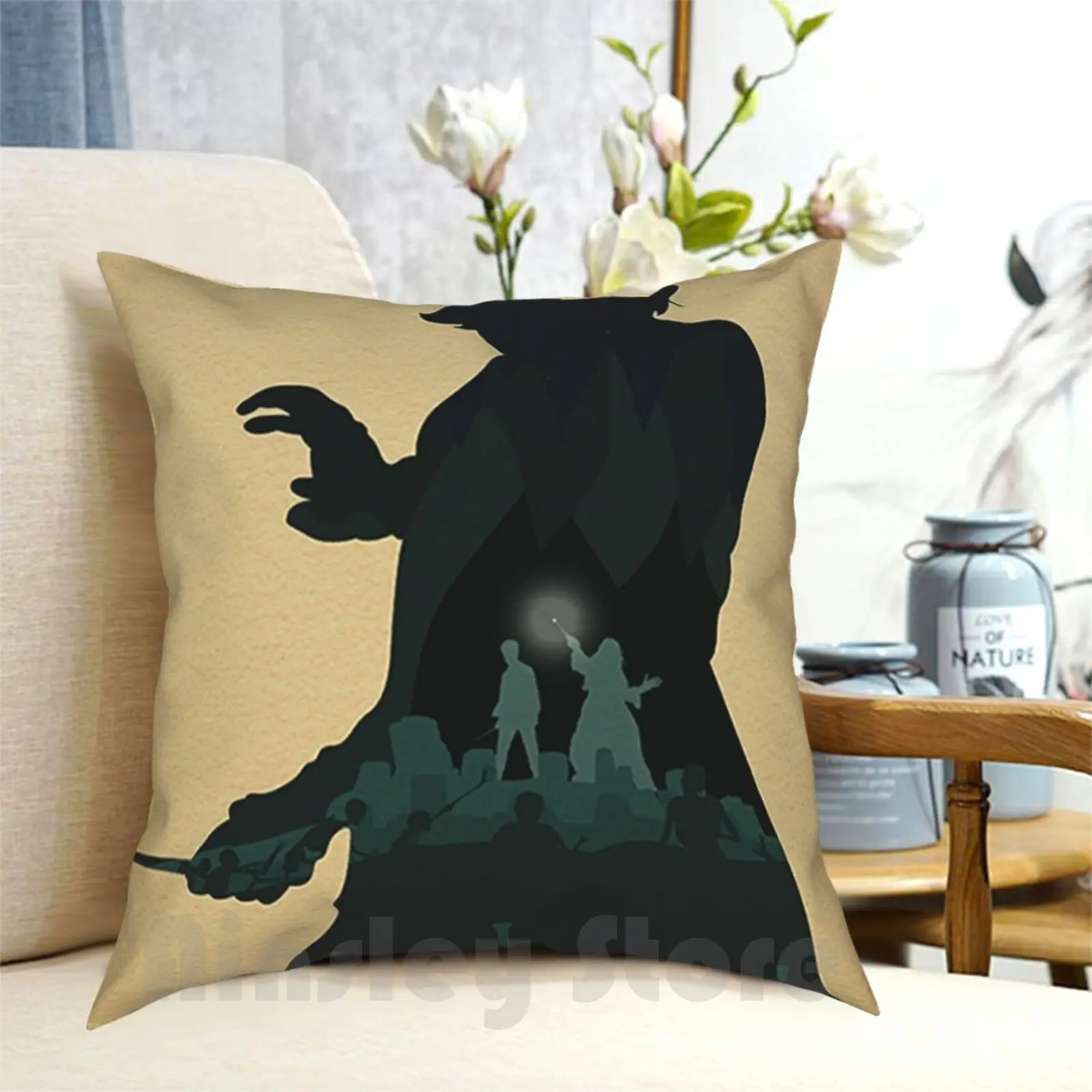 Severus Minimalistic Pillow Case Printed Home Soft Throw Pillow Snape Severus Snape Movies Fantasy Best Movies Vintage