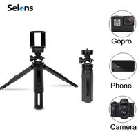 Portable Mini Tripod for DJI OSMO Mobile 2 Handheld Gimbal Phone Stabilizer Holder Stand for Gopro Action Camera FeiYu Zhiyun