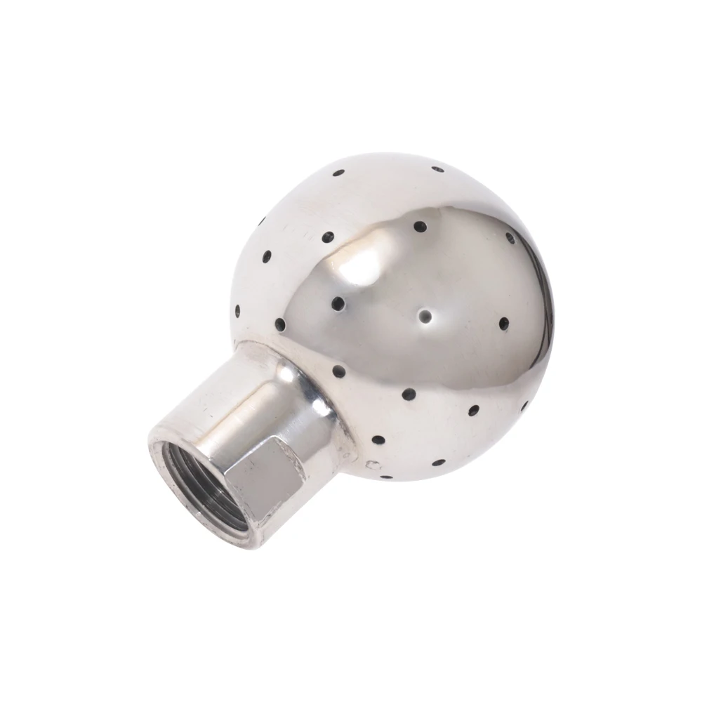 

Stainless Steel 3/8 Female Thread Cleaning Spray Ball Sanitary Pipe Fittings Fix/Rotary Tank Cleaning Ball Head