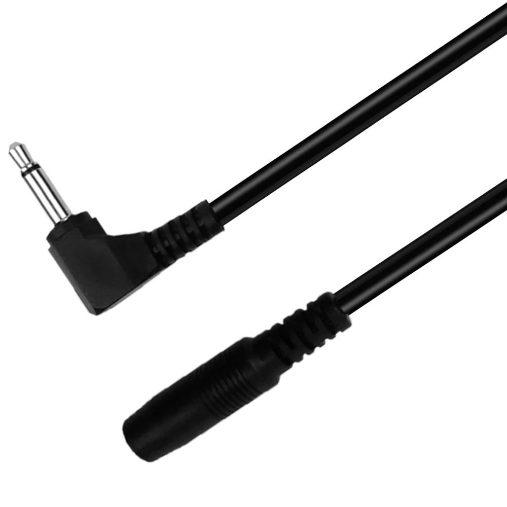 Reverse Polarity Cable 90 Degree Right Angle DC Power Converter Cable Extension Cord for Keyboard Electric Guitar Piano Pedal