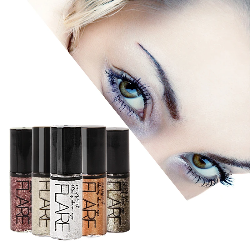 Professional Makeup Silver Rose Gold Color Liquid Glitter Eyeliner Shiny Eye Liners Women Eye Pigment Korean Cosmetic Waterproof