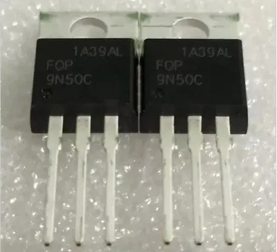 10pcs/lot  FQP9N50C  Field Effect 9A500V TO220 Transistor NPN