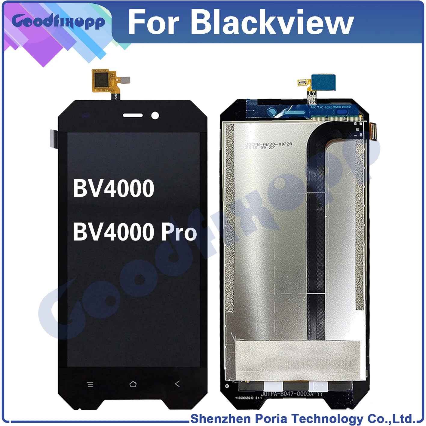 

100% Test AAA For Blackview BV4000 / BV4000 Pro LCD Display Touch Screen Digitizer Assembly Screen Replacement