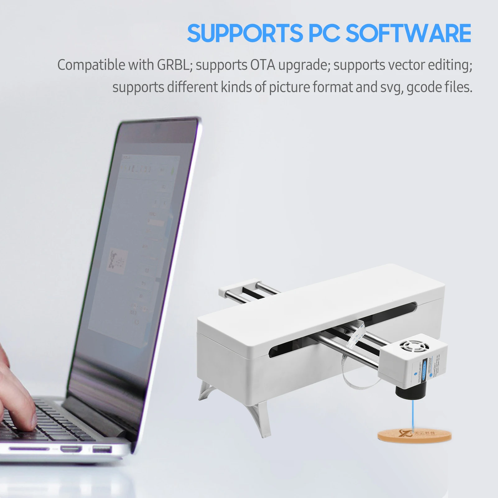 450nm Mini CNC Laser Engraver 2