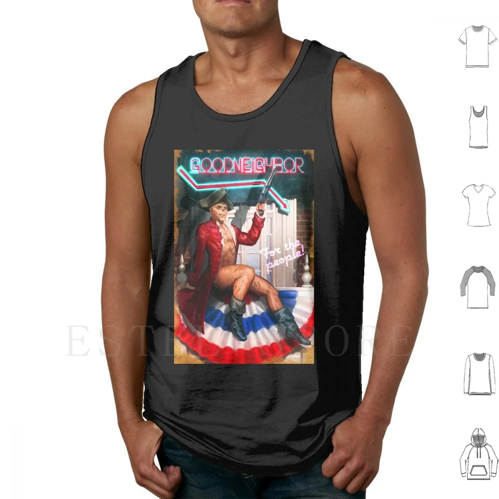 Anything For The People Tank Tops Vest 4 John Hancock Hancock Ghoul