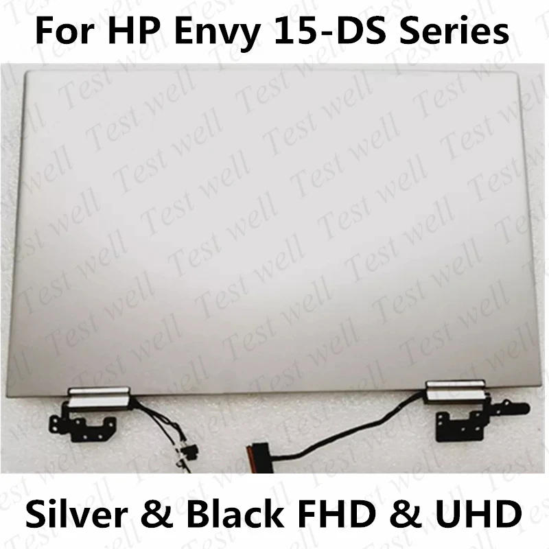 

Original NEW 15.6'' FHD or UHD For HP Envy 15-DS 15-DS0003CA LCD LED Touch Screen Digitizer Complete Assembly with cover