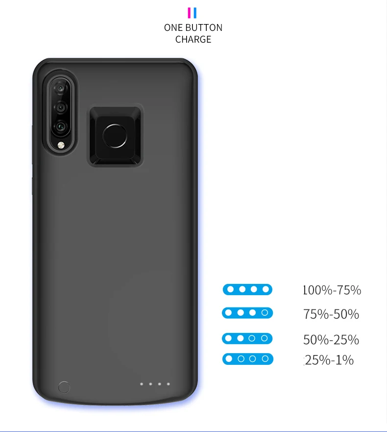 5000mAh Battery Case For Huawei Honor 20i Backup Power Bank Cases For Honor 20i 10i shockproof Battery Charger Case cove