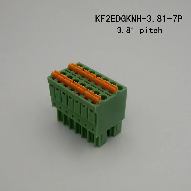 Imagem -06 - Passo do Bloco Terminal 3.81 mm do Parafuso de Kf2edgknh Usado Como 15edgknh Fmcd1.5 st Conector Terminal do Pwb