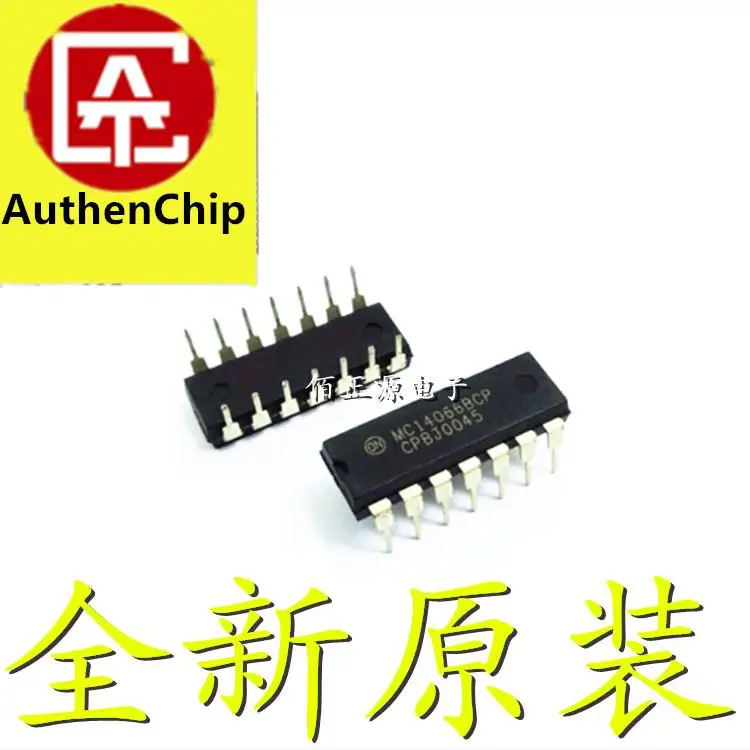 10Pcs 100% Original New In สต็อก MC14066BCP MC14066 DIP14เคาน์เตอร์ชิป IC