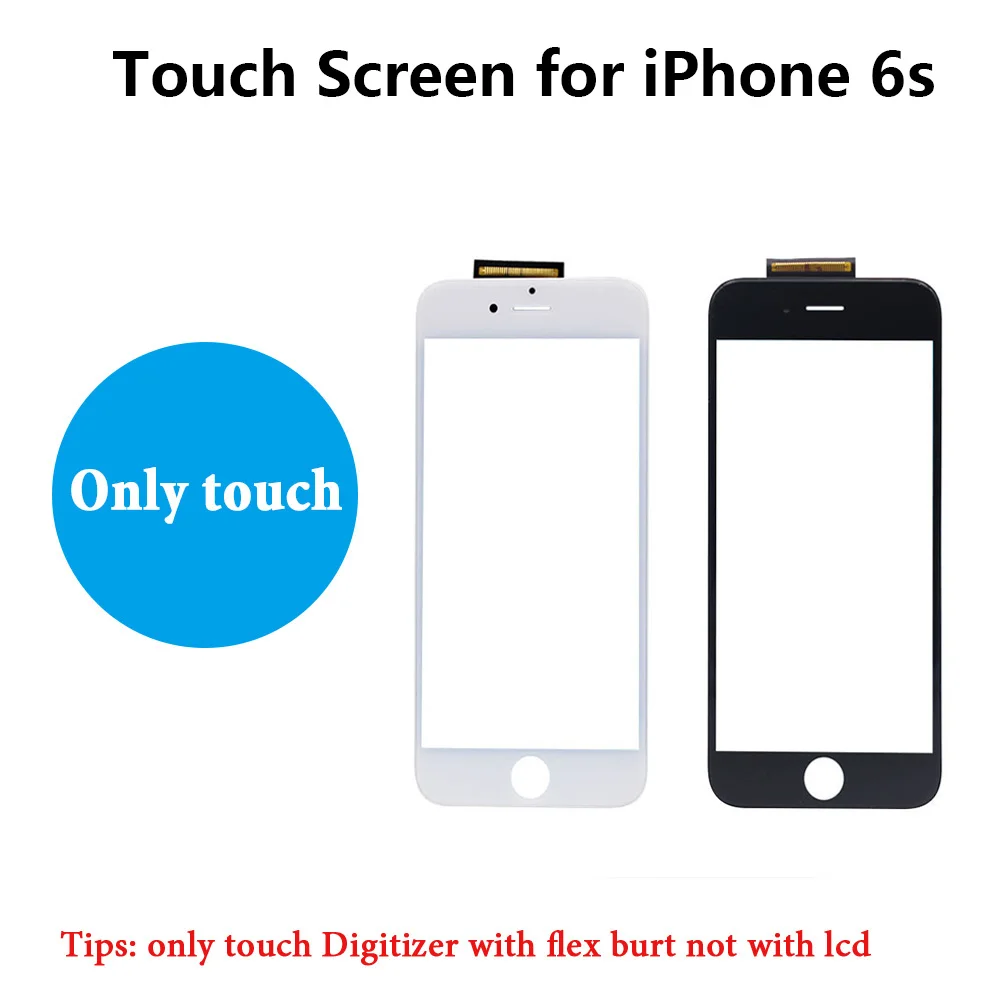 Touch Screen Digitizer For iPhone 6 6S plus 5 5s SE 5c Touchscreen + Frame Front Touch Panel Glass Lens For Iphone 7 8 plus 6p