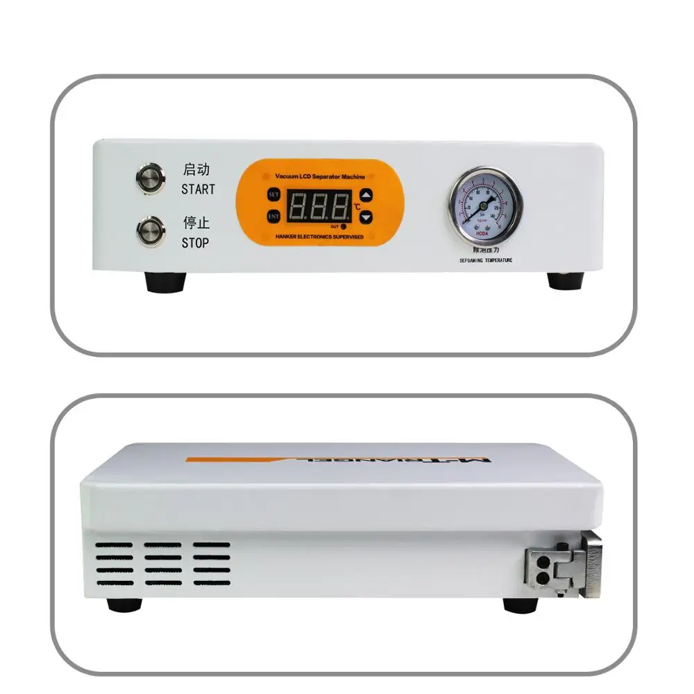 شاشة مسطحة LCD فقاعة ماكينة إزالة LCD تجديد 220 فولت/110 فولت 7 بوصة شاشة مضخة تفريغ LCD جهاز عزل زجاجي M-Triangel M1