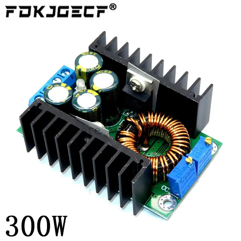 DC DC 150W Boost Converter / 9A 300W Step Down Buck Converter Power module DC 0-100V 10A Digital Voltmeter Ammeter Dual Display