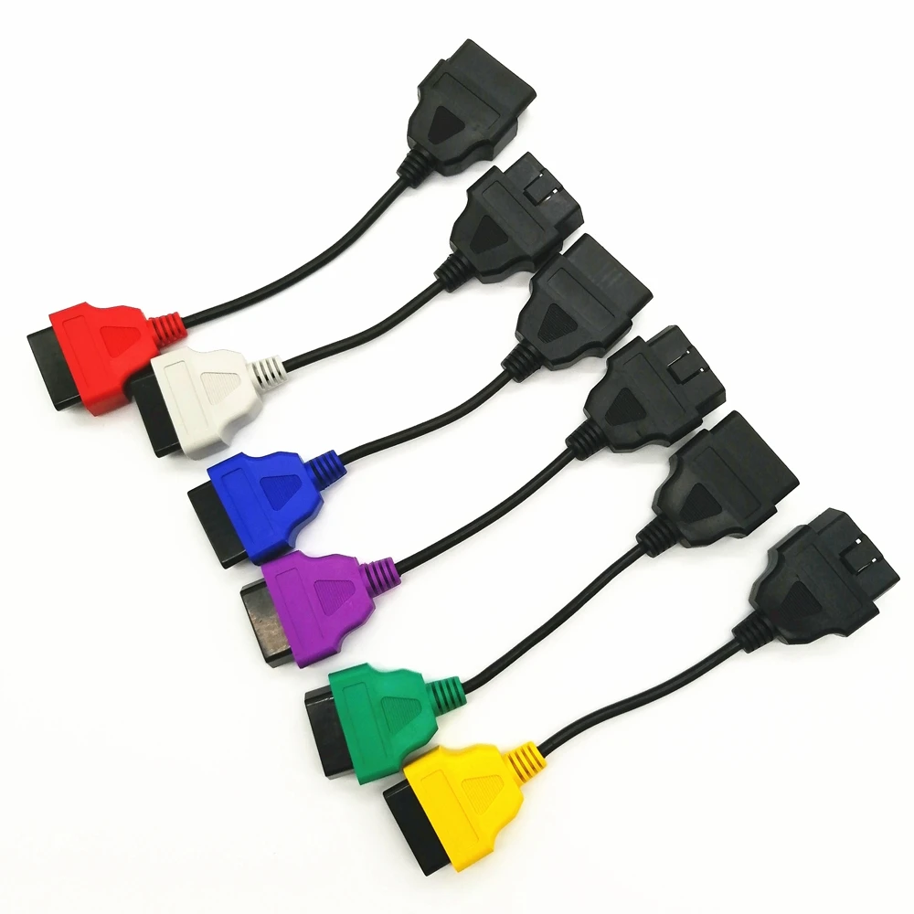 1pcs/lot for MultiECUScan / FiatECUScan Durable OBD2 Interface Car Diagnostic Cables for Jeep for Chrysler for FIAT for LANCIA