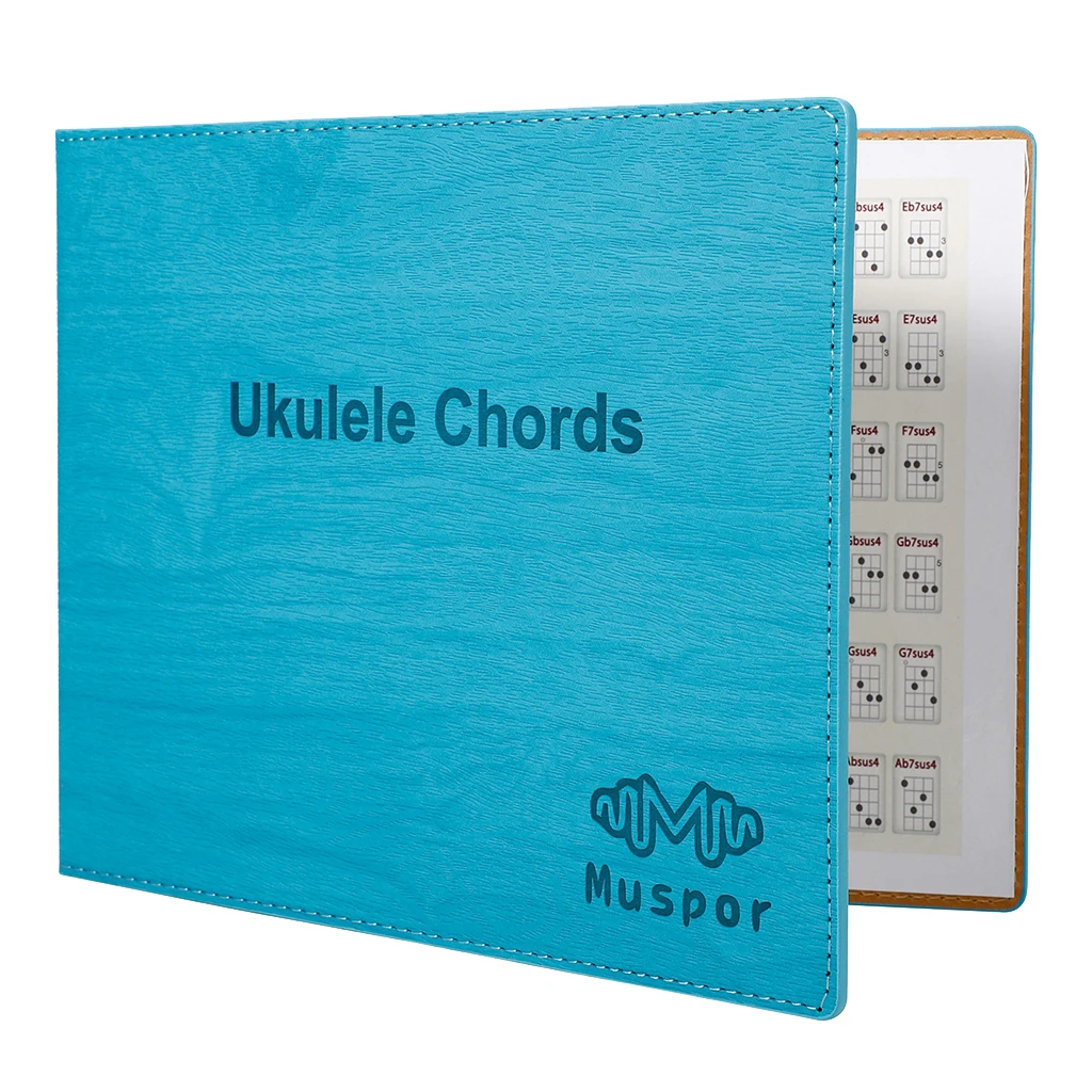 Portable Ukulele Chord Chart Songbook Over 180 Chords Collect All A-Ab Tone