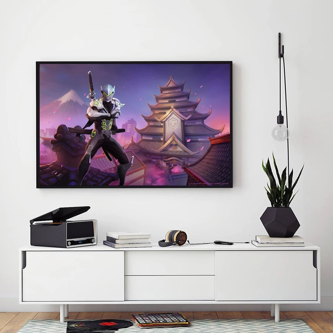 Overwatch 2 Game Poster Art Print Canvas Painting Wall Pictures Living Room Home Decor (No Frame)