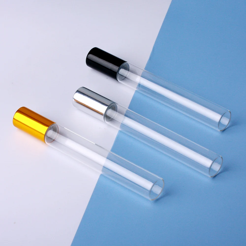100 Teile/los 10ml Glas Parfüm Rolle auf Flasche mit Edelstahl Ball Ätherisches Öl Flasche – Detail 6