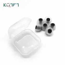 KQTFT Vervangende siliconen oordopjes voor spinfit CP360, blon bl03, Whizzer Kylin HE01, mangird tea, Sabbat E12 jaybird x3 Foam Eartips