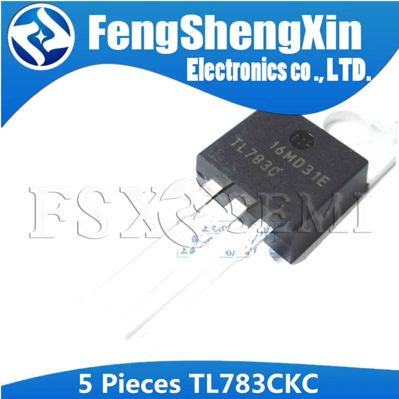 5pcs TL783CKC TO-220 TL783CKCE3 TO220 TL783C TL783 TL783 HIGH-VOLTAGE ADJUSTABLE REGULATOR