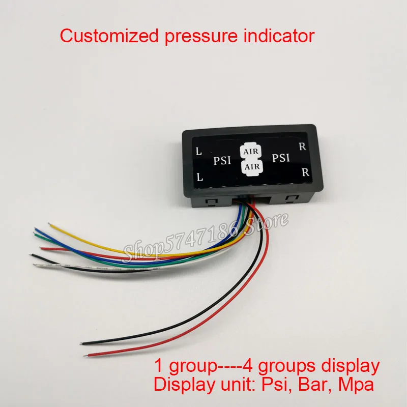 Customized 4-group Pressure Display Table