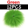 12 piezas Verdes