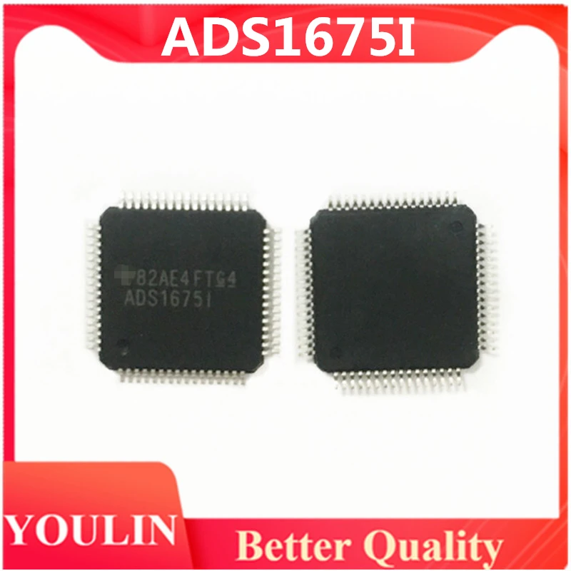 

ADS1675I ADS1675IPAG LQFP64 Integrated Circuits (ICs) Data Acquisition - Analog to Digital Converters (ADC)