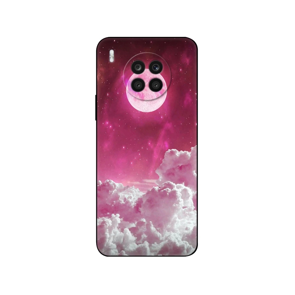 Case For Huawei Nova 8i Case Nova8i Soft Silicon TPU Back Cover Nova 8 i Phone Cases Slim Funda Capa black tpu case Cute Fashion