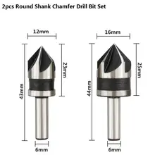 82 Degree Chamfer Drill Bit Set #4