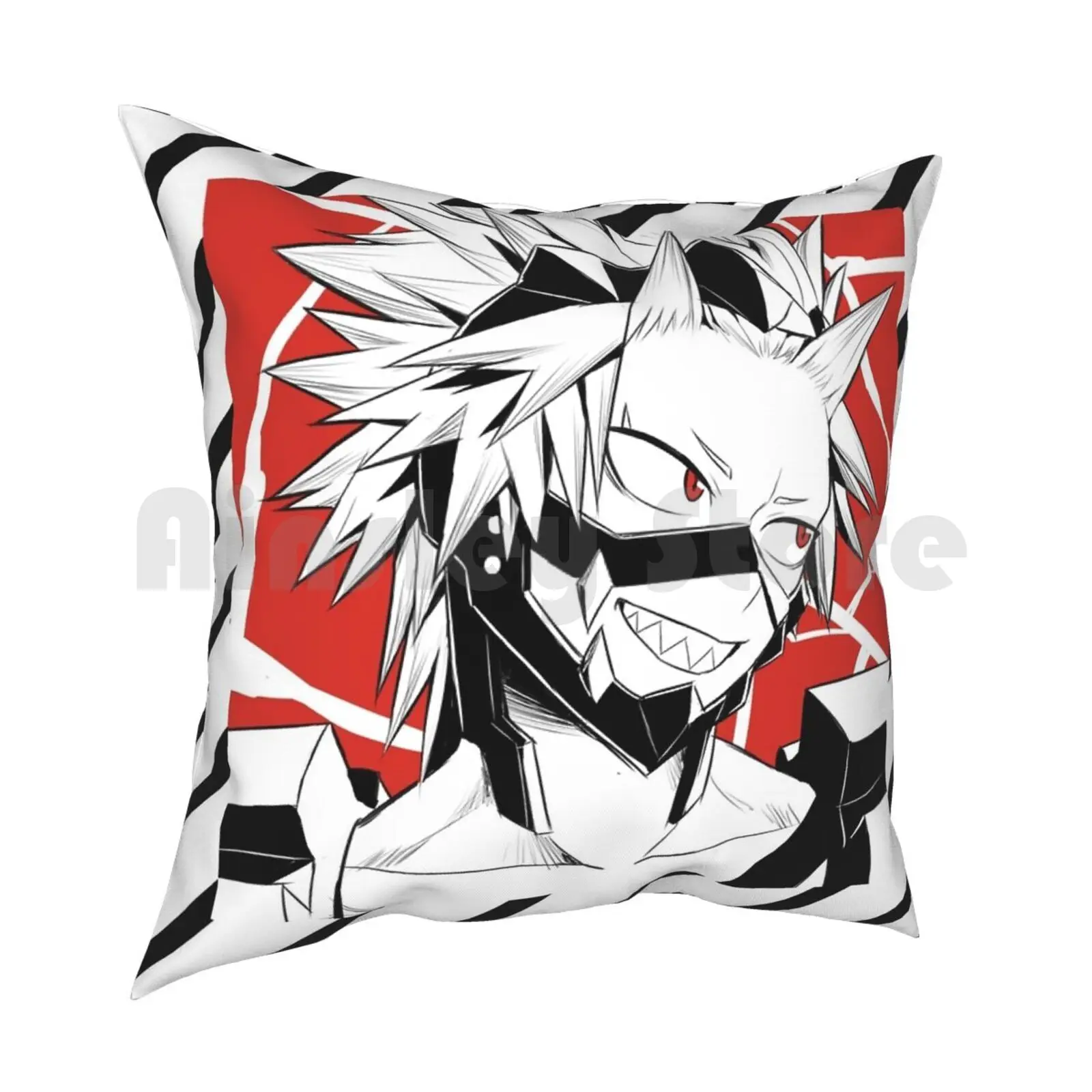 Kirishima Pillow Case Printed Home Soft DIY Pillow cover Mha Bnha Boku No Hero Academia Bakugou Katsuki Lord Explosive