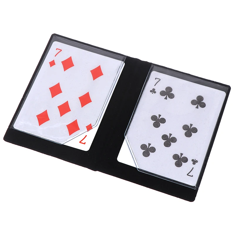 Close Up Magic Illusion Mentalism Optical Wallet Card Appearing Magic Tricks Wallet Melting With Magnet Card Street Stage