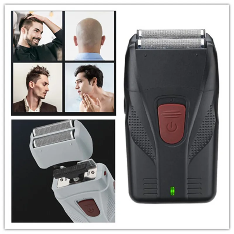 

Portable Electric Beard Shaver Foil Blade Head Shaving Hair Cutting Machine Man Razor Personal Care Tool Face Shave Trimmer Cut