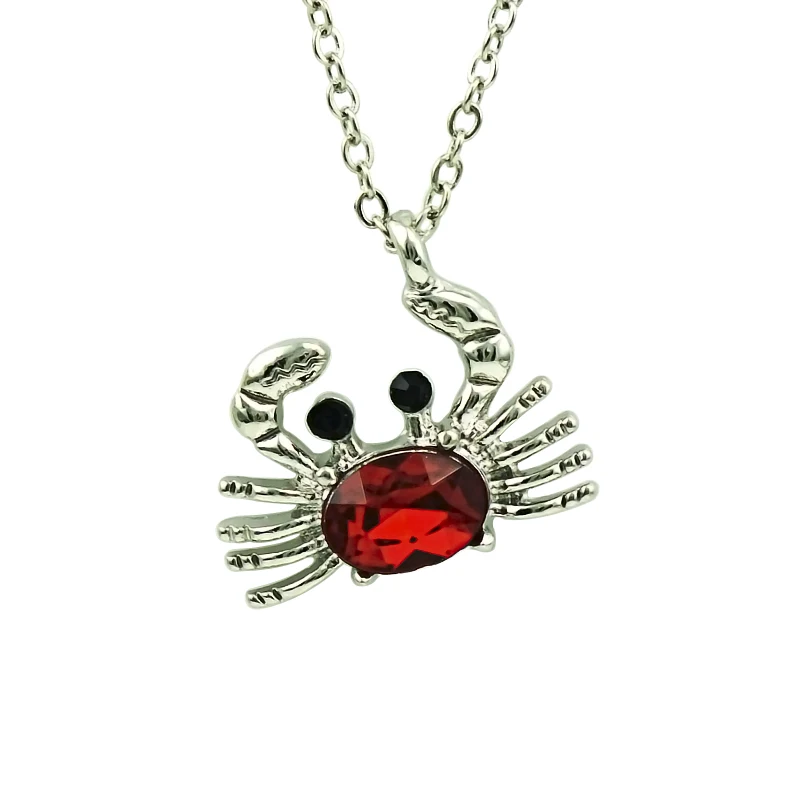 JINGLANG New Arrival High Quality Frog Shape Animal Charms Pendant Necklace Clavicle Chain Girl Party Jewelry Gift