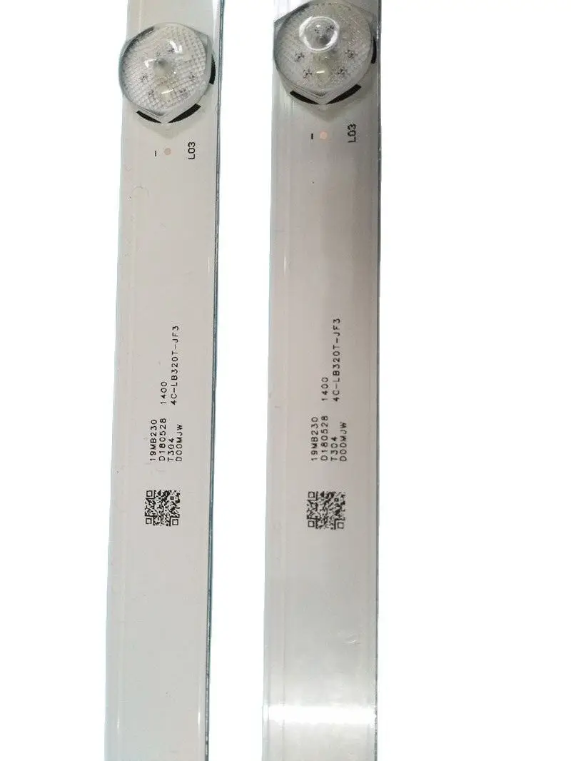 

Новинка 100%, 2 шт./комплект светодиодный ные ленты для THOMSON 32 TV T32D16DH 01B T32D16DH 01W JL.D32061330 004AS M 4C LB320T JF3 4C LB320T JF4