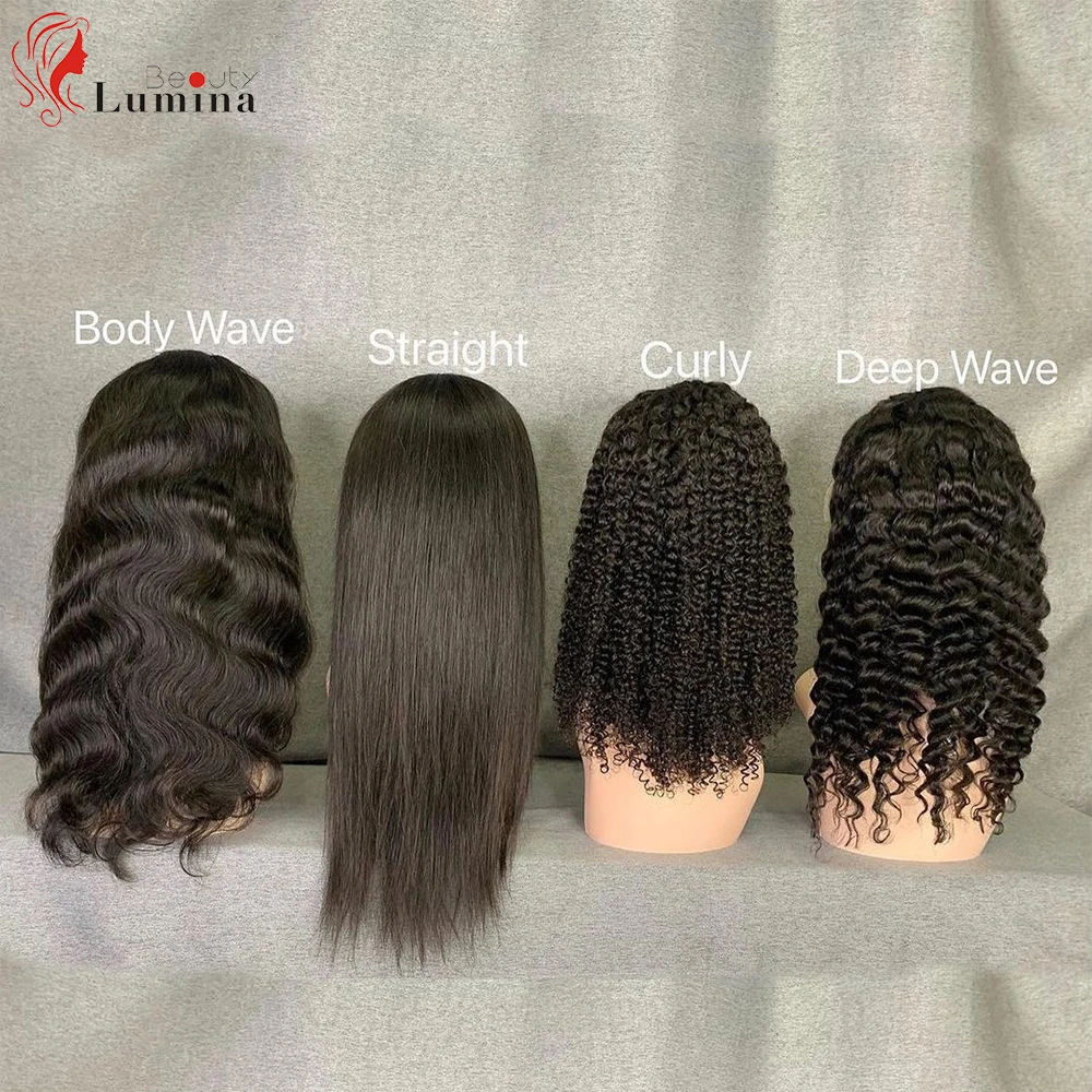 180 Density Transparent T Part Wig 13x5x2 T Part Lace Wig Pre Plucked Remy Brazilian Straight Human Hair Wigs T part Lace Wig