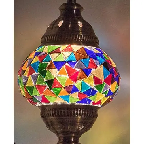 Handmade Wall Lamp Mosaic Shade, 2019 Stunning 16.5 