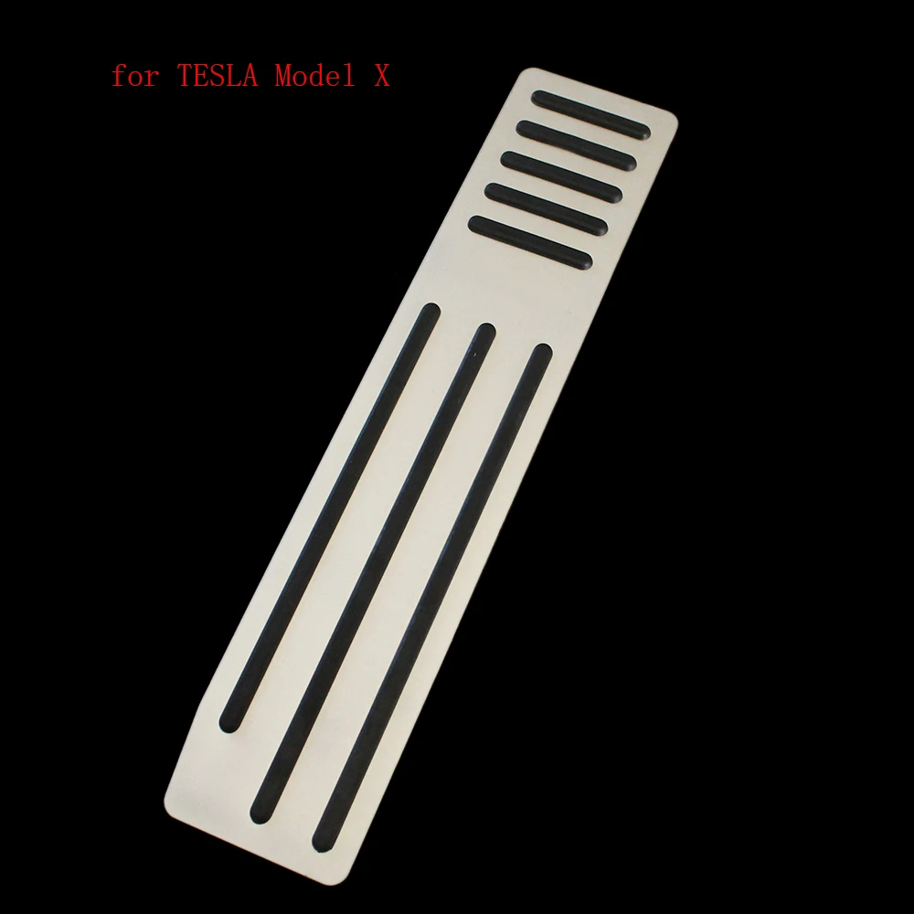 For TESLA Model X Car Foot Pedal Pads Covers Accelerator Brake Rest Pedal