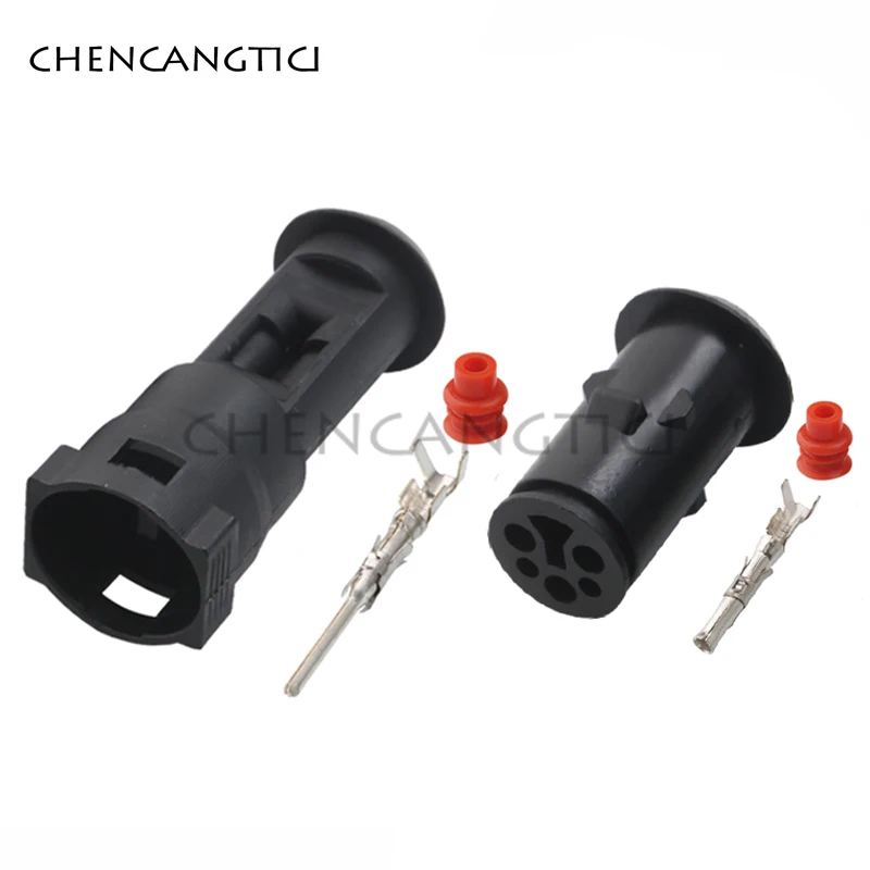 1-50 Sets TE/tyco 3 pin 1.5 mm male female auto waterproof connector plug round sheath DJ3031-1.5-11 1-926554-1