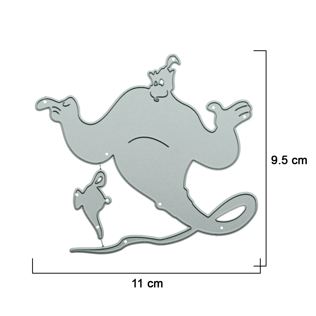 Aladdin Djinn and Magic Lamp Pattern Fairy Tales Cutting Dies Scrapbooking Decorating Die Cutter Mold For DIYCraft Card Clip Art