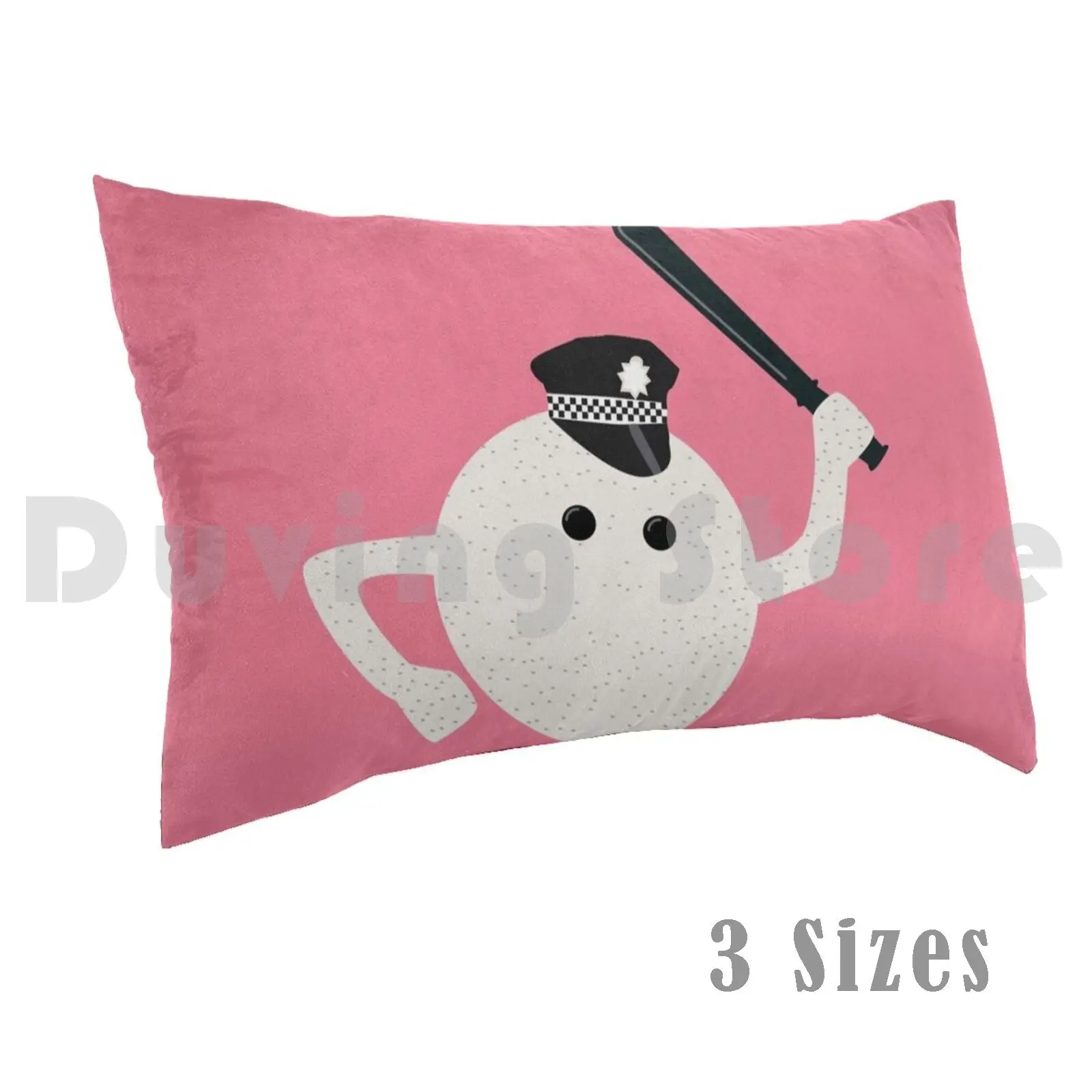 Pillow Case White Blood Cell 2026 White Blood Cell Police Cop Baton Eyes Cell Autoimmune