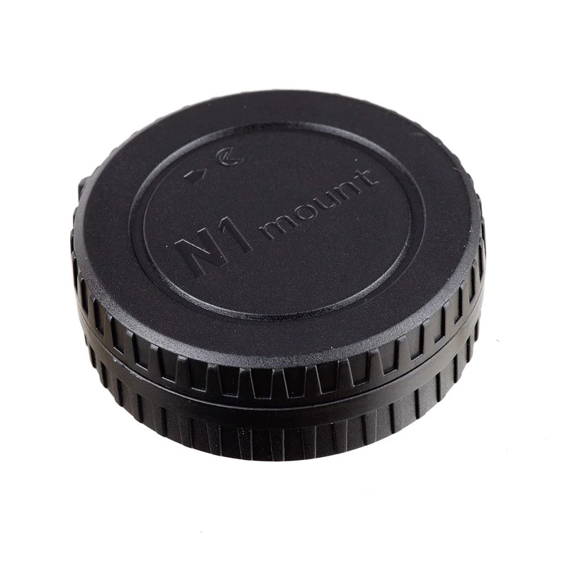 50 парт/лот Крышка корпуса камеры + Задняя крышка объектива для Nikon N1 mount J1 V1