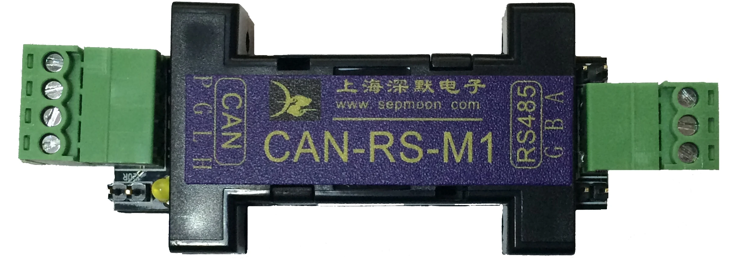 

Can converter can-rs-m1 RS485 serial port to can mutual conversion support MODBUS through transmission support