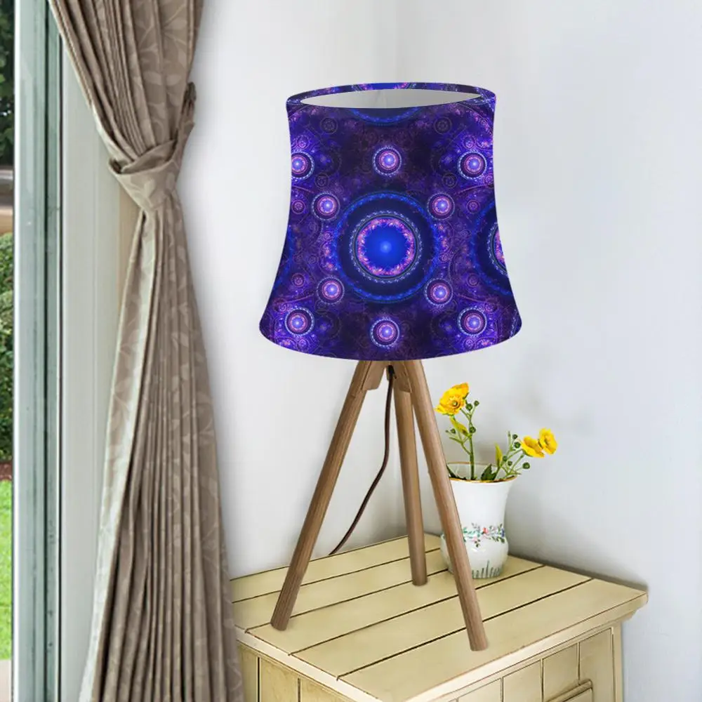 2025 Purple Color Lamp Shades Table Lamp Cover Cylindrical Fabric Lampshade Light Covers Home Decoration