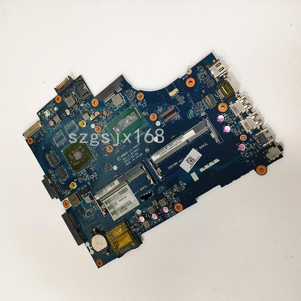 PARA DELL Inspiron 3537 5537 Laptop Placa-mãe LA-9981P SR16Q I3-4010U 216- 0841027   CN-08MVM8 08MVM8 DDR3 testado OK