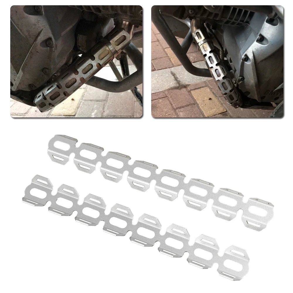 Motorcycle Exhaust Muffler Pipe Heat Shield Guard Cover Heel-Guard Protection For BMW R1200GS Adventure R1200 R1250 GS LC F850GS